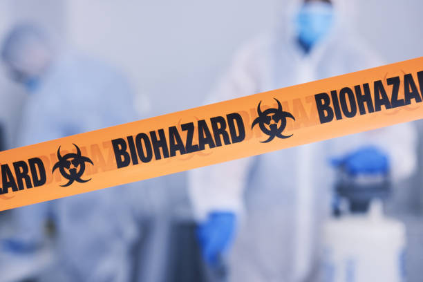 Professional Biohazard technician working in Marion, IA